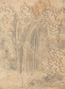 Una cascata da John Robert Cozens